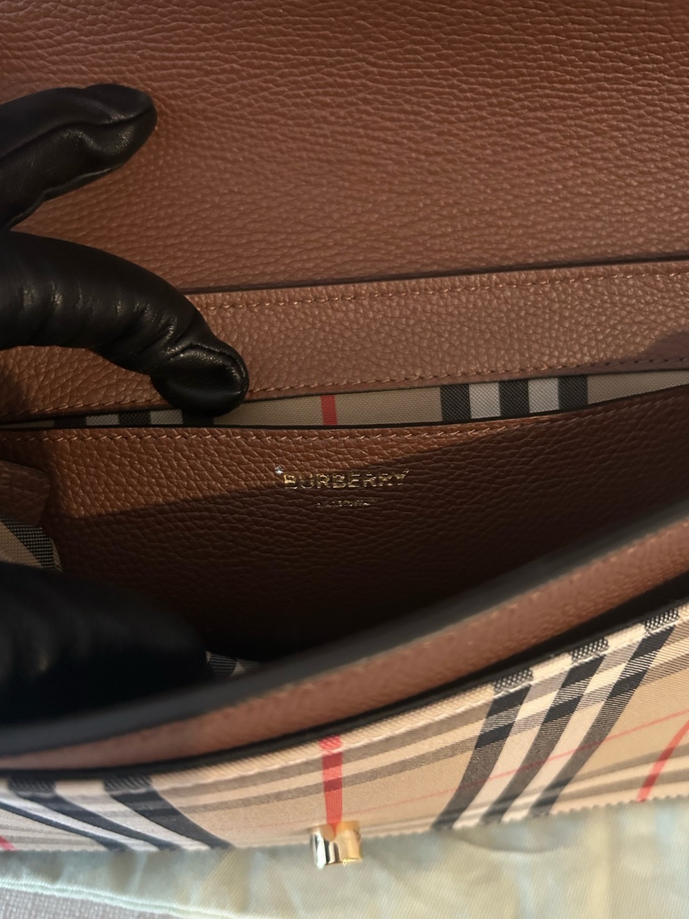 Burberry Brown Note Bag - Picture 11 of 13